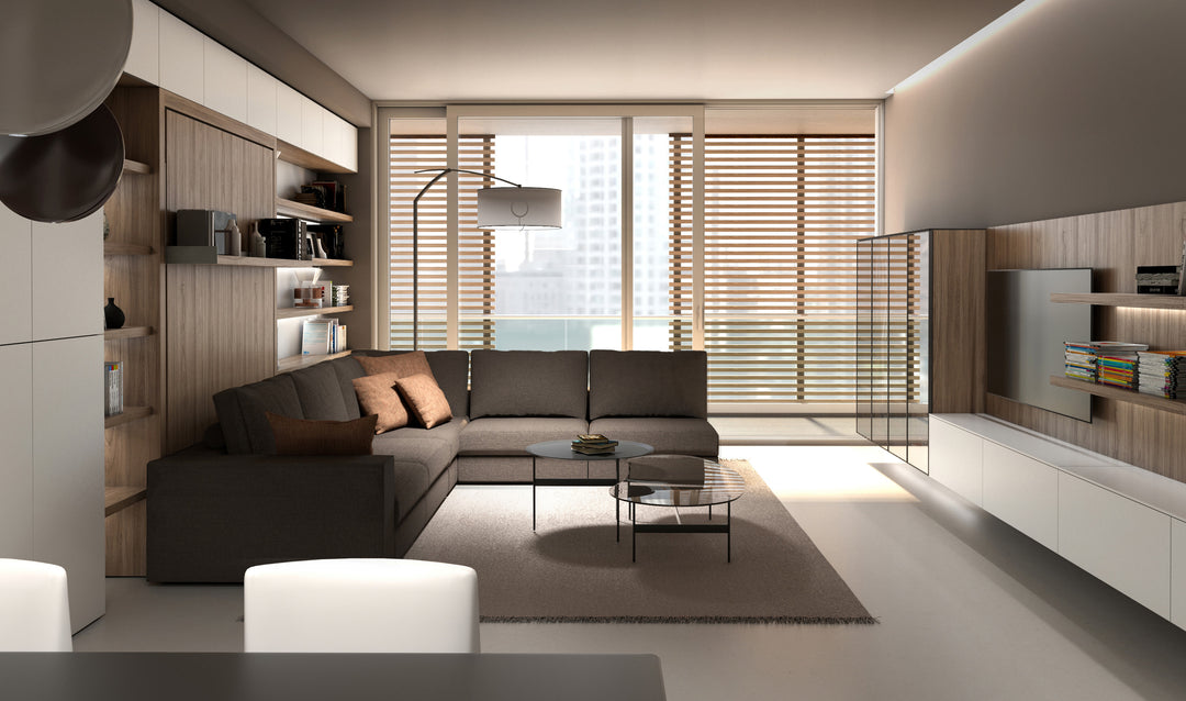 Living Room To Bedroom And Back Again!. Magic Sofa Wall Beds