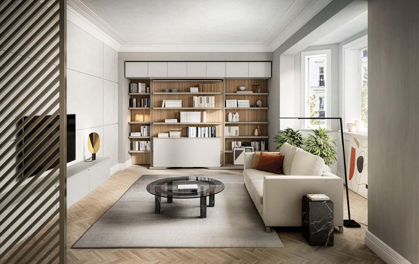 LGM BOOK FREE O TAVOLO FISSO letto a scomparsa letto