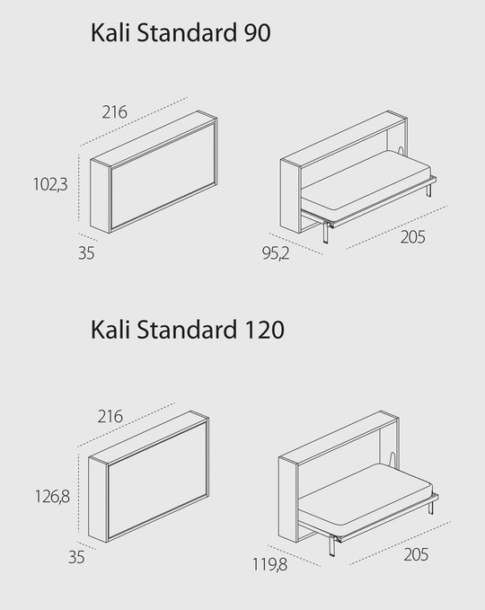 Kali 90/120 Standard - Clei London UK