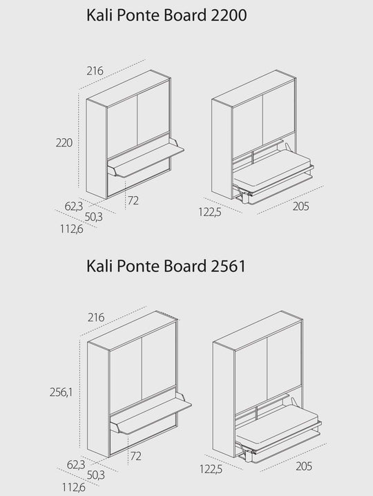 Kali Ponte Board - Clei London UK