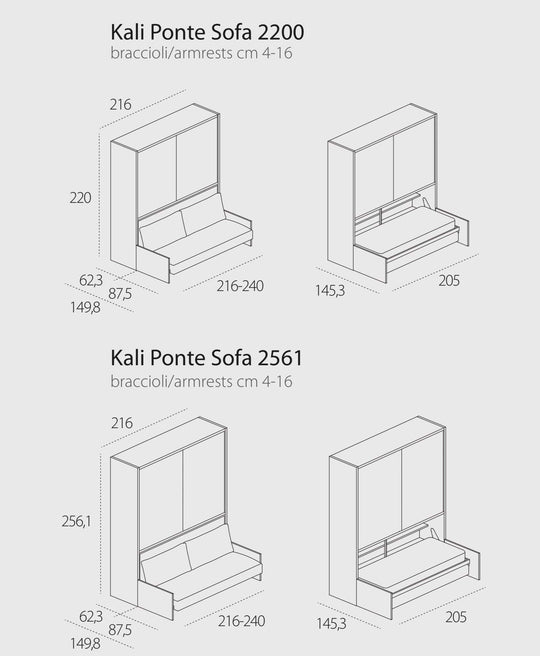 Kali Ponte Sofa - Clei London UK